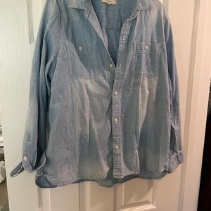 Madewell denim shirt
